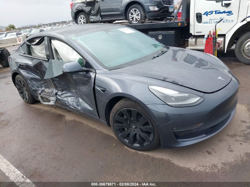 2021 TESLA MODEL 3 LONG RANGE DUAL MOTOR ALL-WHEEL DRIVE