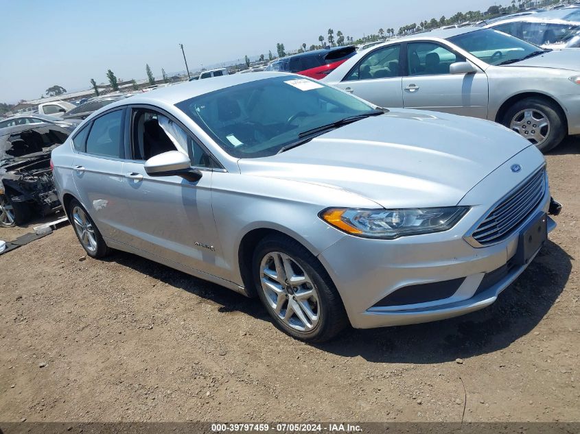 2018 FORD FUSION HYBRID SE