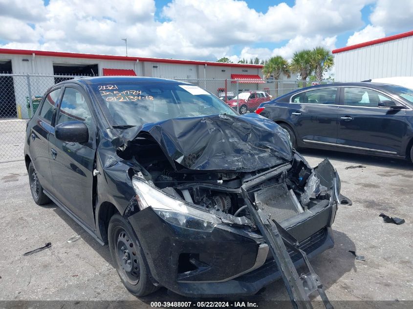 2021 MITSUBISHI MIRAGE CARBONITE EDITION/ES/LE