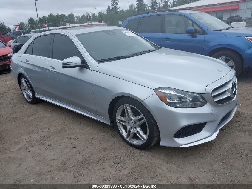 2014 MERCEDES-BENZ E 350 4MATIC