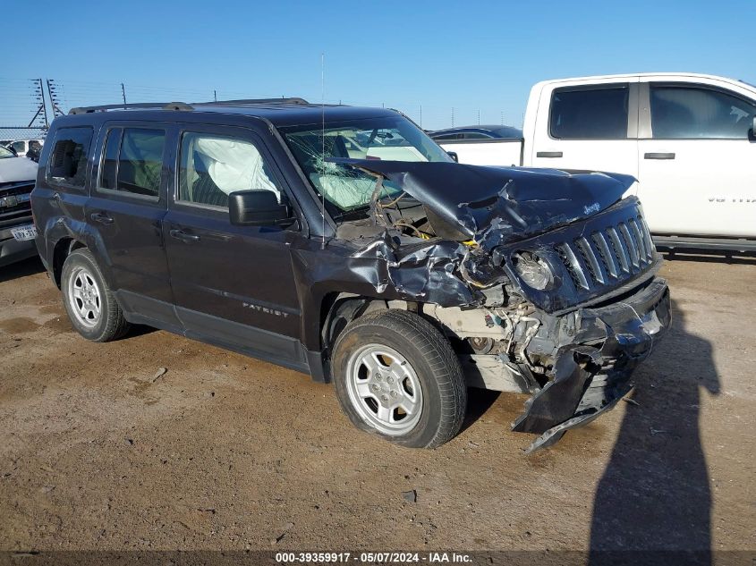 2015 JEEP PATRIOT SPORT