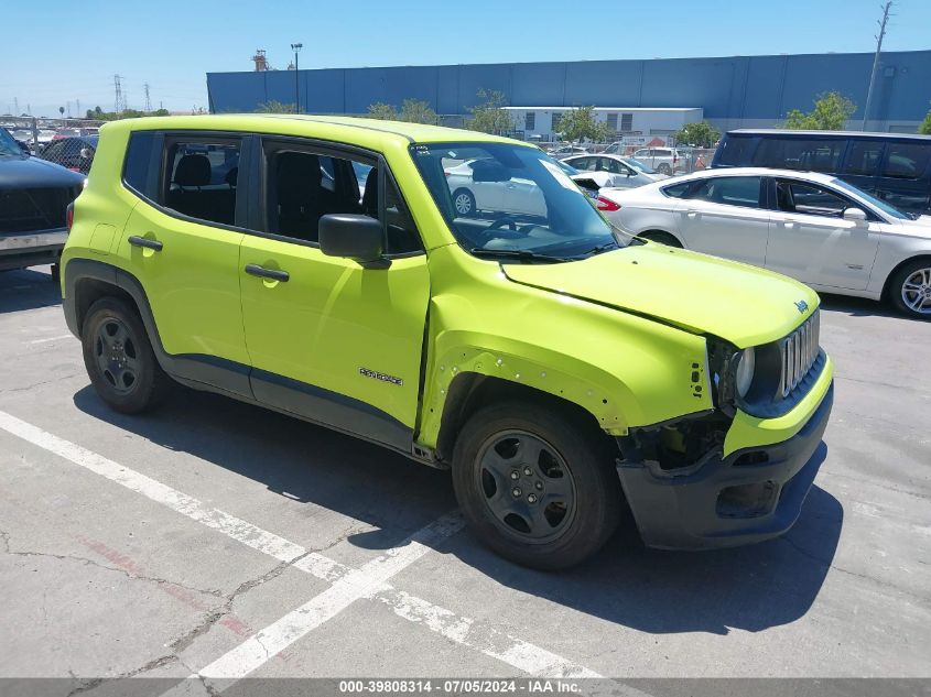 2017 JEEP RENEGADE SPORT FWD