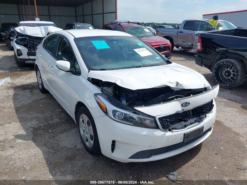 2017 KIA FORTE LX