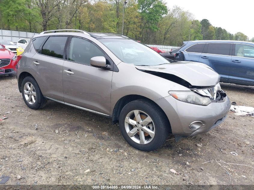 2010 NISSAN MURANO SL