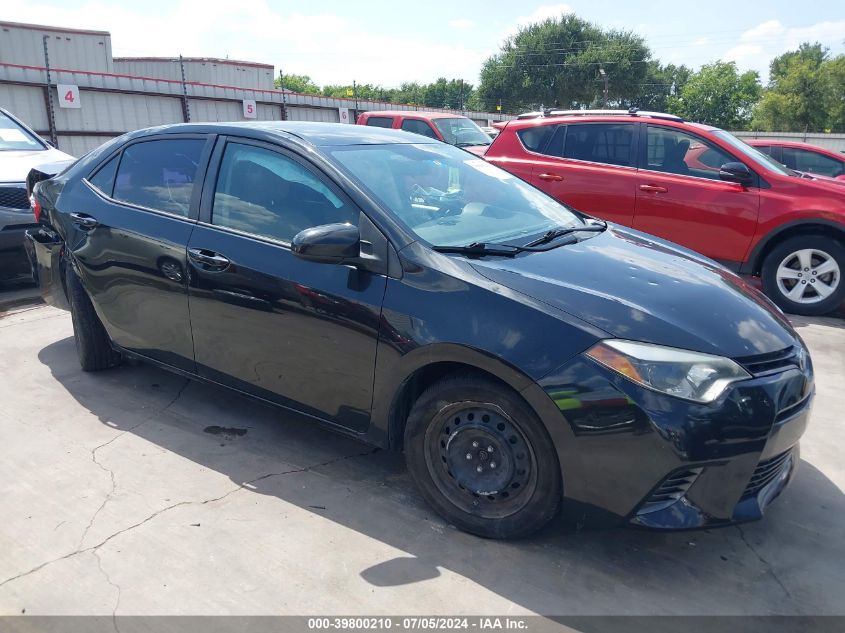 2015 TOYOTA COROLLA LE