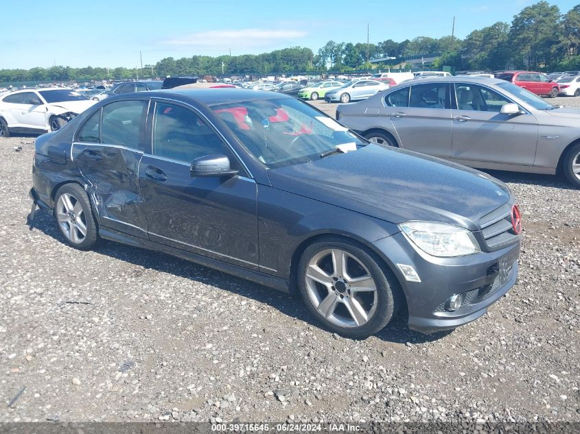 2010 MERCEDES-BENZ C 300 LUXURY 4MATIC/SPORT 4MATIC