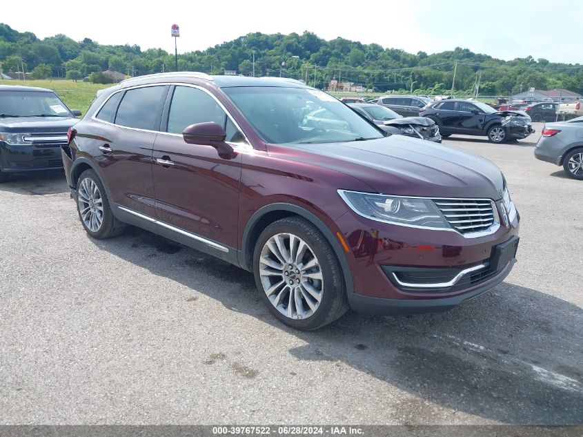 2017 LINCOLN MKX RESERVE