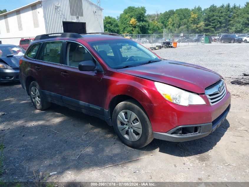 2011 SUBARU OUTBACK 2.5I