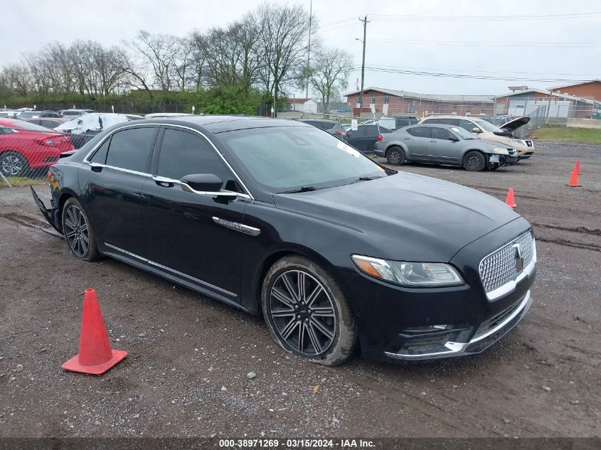 2017 LINCOLN CONTINENTAL RESERVE