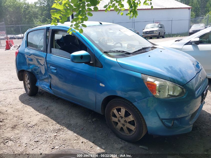 2014 MITSUBISHI MIRAGE ES