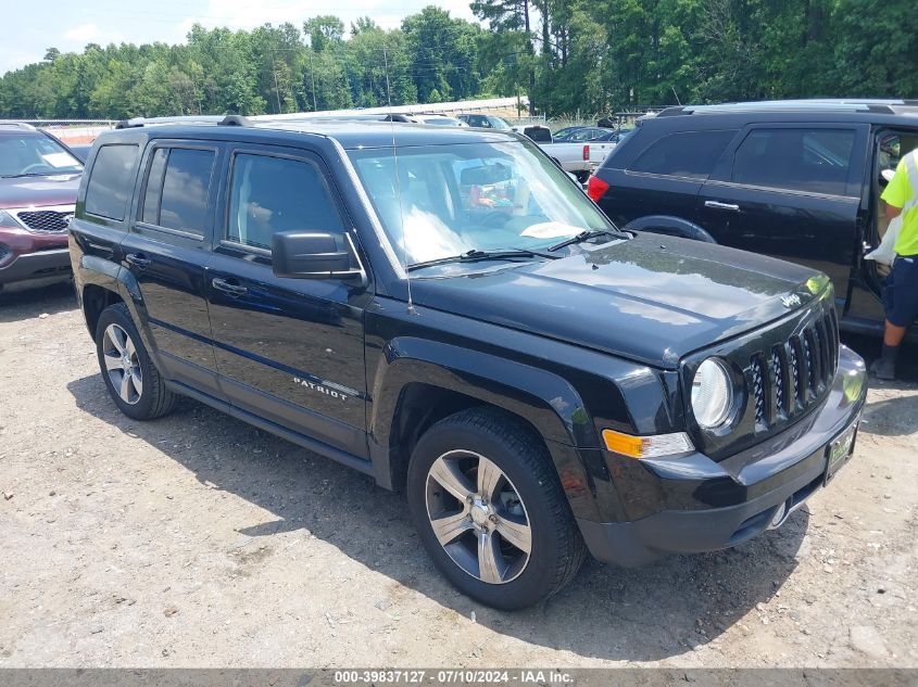 2016 JEEP PATRIOT HIGH ALTITUDE EDITION