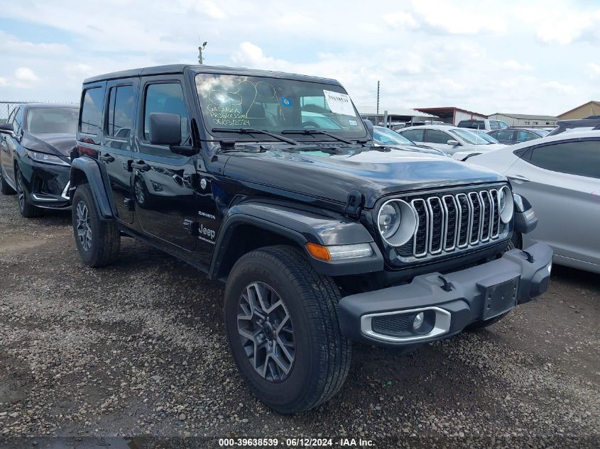 2024 JEEP WRANGLER 4-DOOR SAHARA 4X4