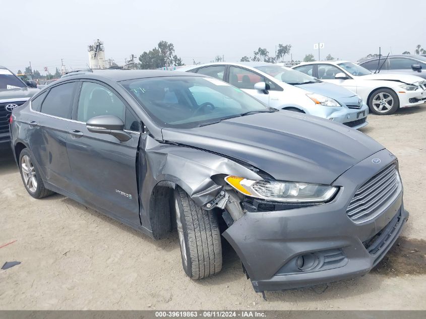 2016 FORD FUSION HYBRID SE