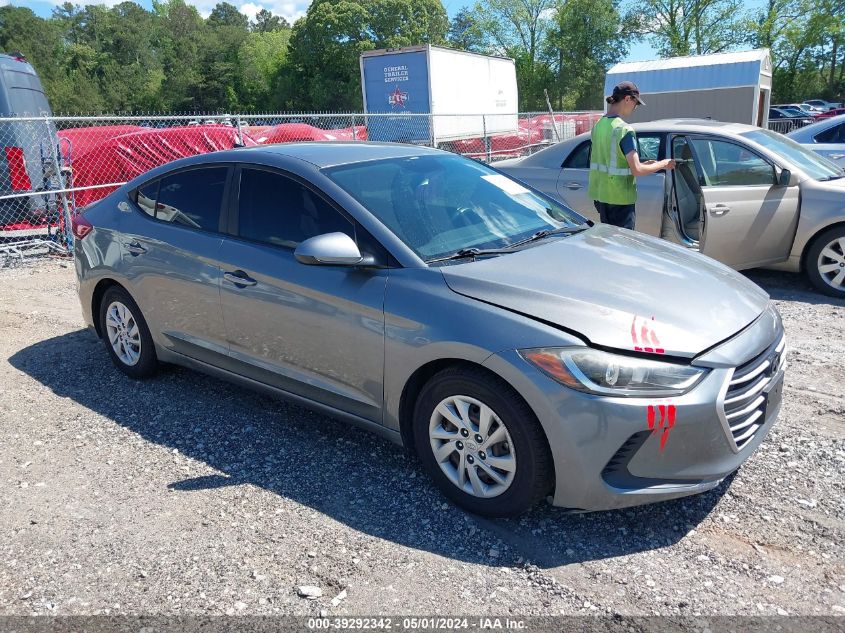 2017 HYUNDAI ELANTRA SE