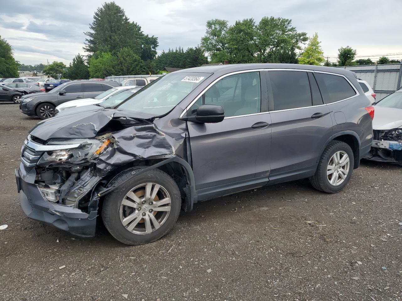 2017 HONDA PILOT LX