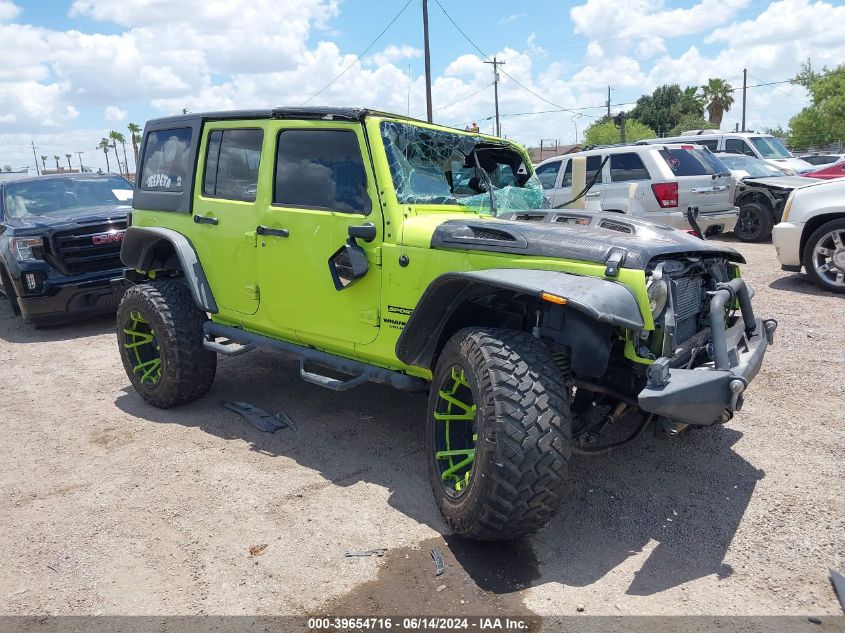 2016 JEEP WRANGLER UNLIMITED SPORT