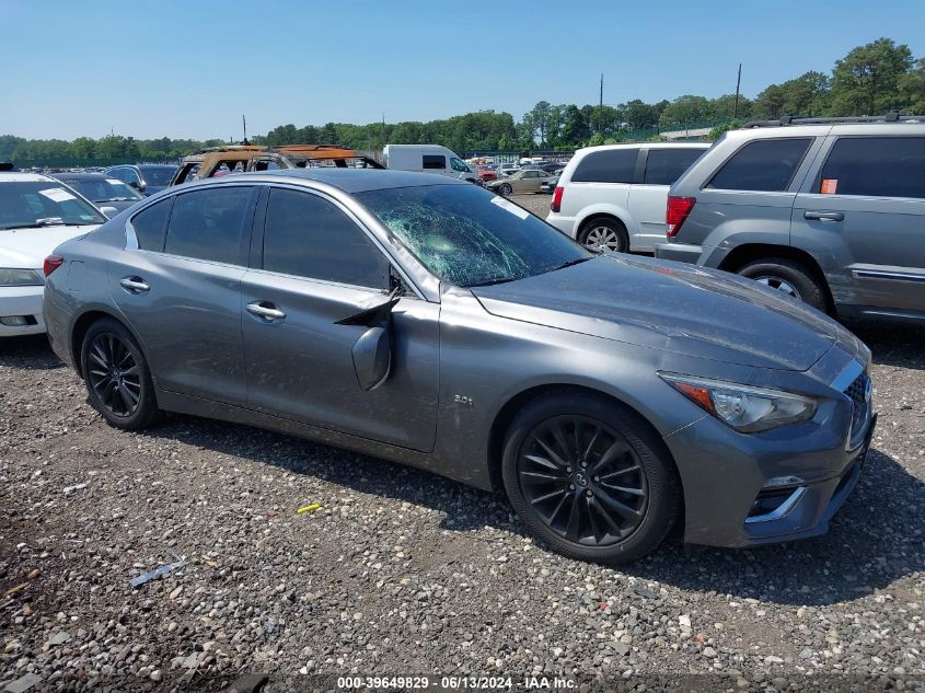 2018 INFINITI Q50 LUXE/SPORT