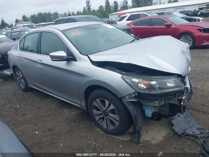 2013 HONDA ACCORD LX