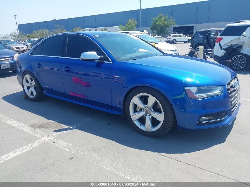 2015 AUDI S4 3.0T PREMIUM PLUS