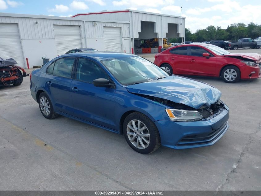 2015 VOLKSWAGEN JETTA 1.8T SE