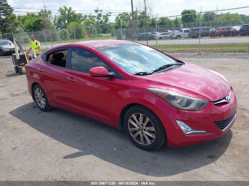 2015 HYUNDAI ELANTRA SE