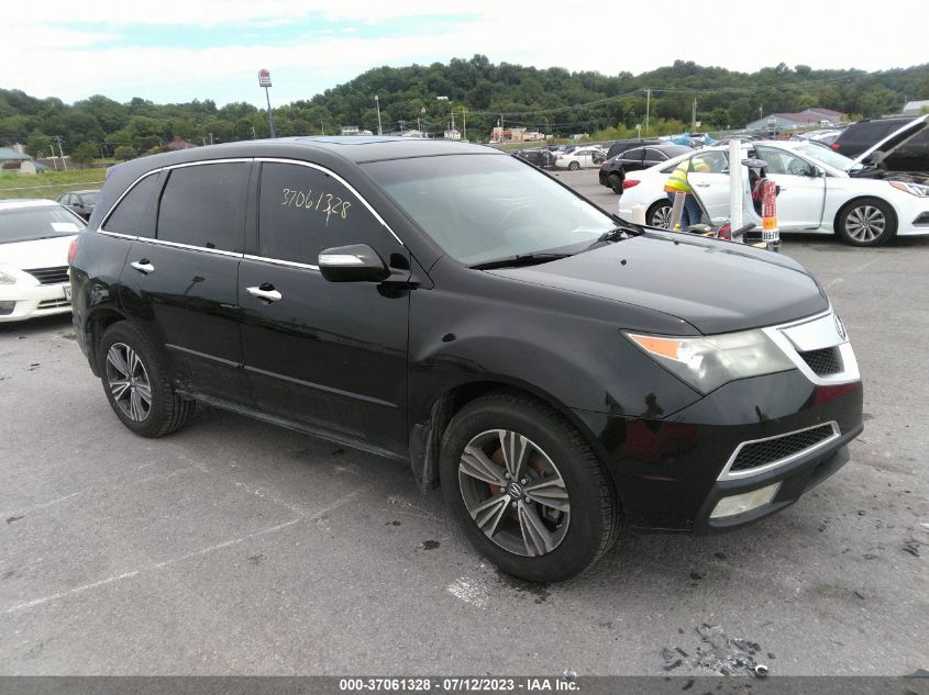 2012 ACURA MDX TECHNOLOGY PACKAGE