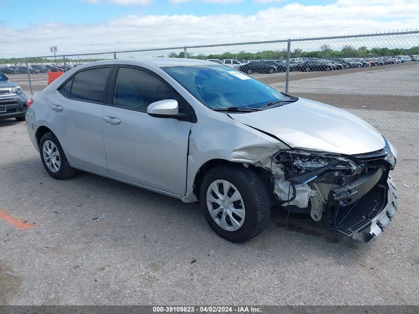 2018 TOYOTA COROLLA L