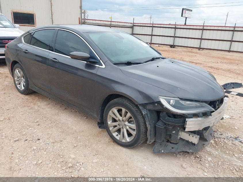 2016 CHRYSLER 200 LIMITED