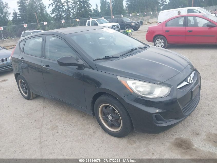 2012 HYUNDAI ACCENT GS