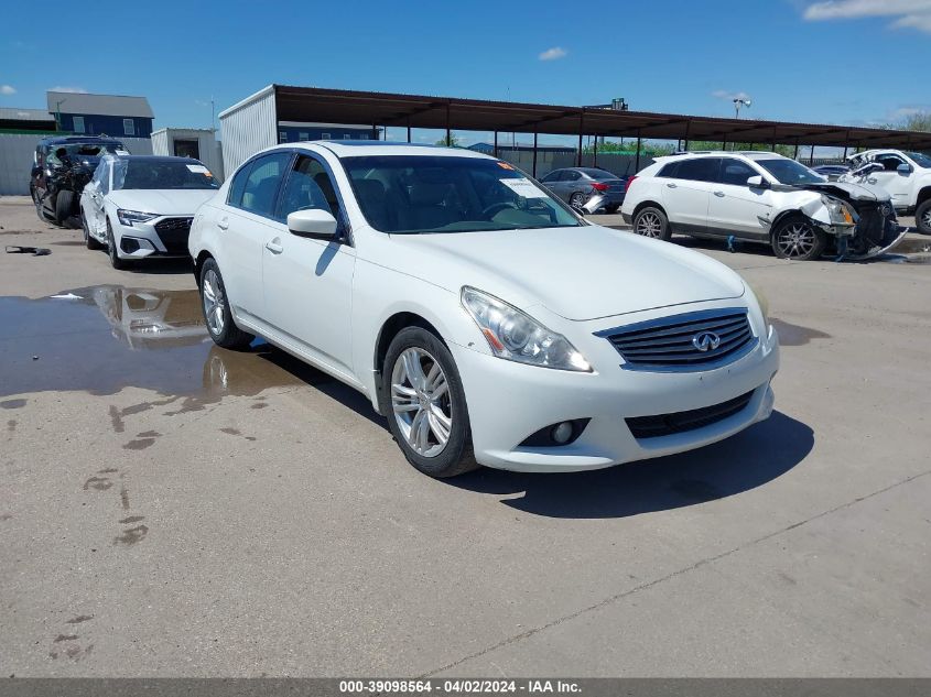 2010 INFINITI G37 JOURNEY