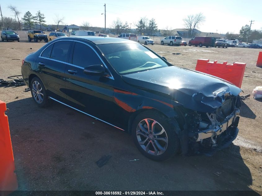 2016 MERCEDES-BENZ C 300 4MATIC/LUXURY 4MATIC/SPORT 4MATIC