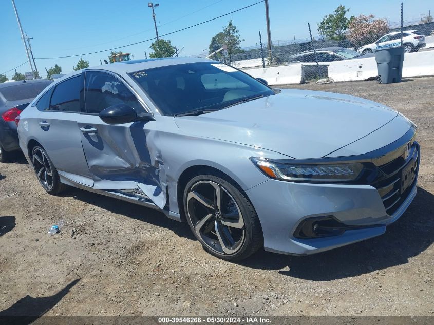 2021 HONDA ACCORD SPORT 2.0T