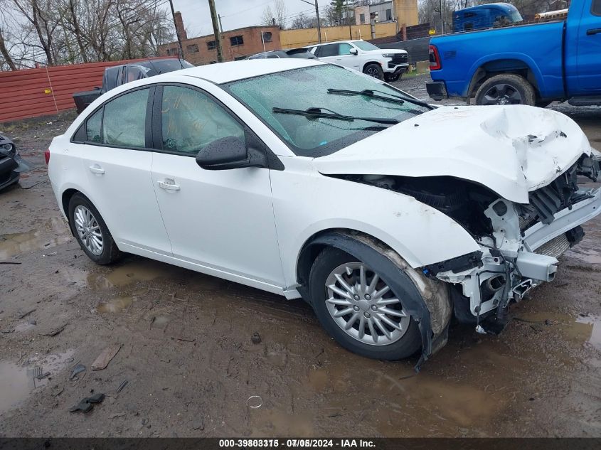 2016 CHEVROLET CRUZE LIMITED LS MANUAL