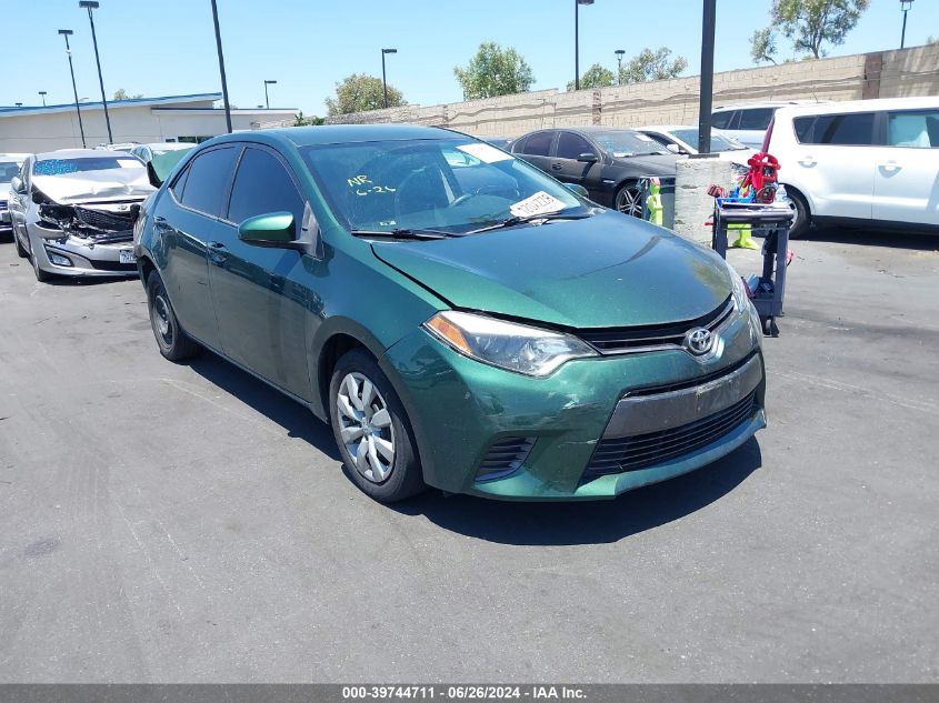 2015 TOYOTA COROLLA LE