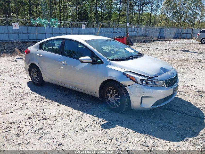 2018 KIA FORTE LX