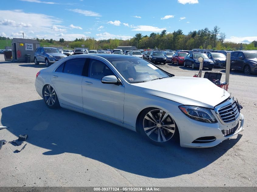 2017 MERCEDES-BENZ S 550 4MATIC