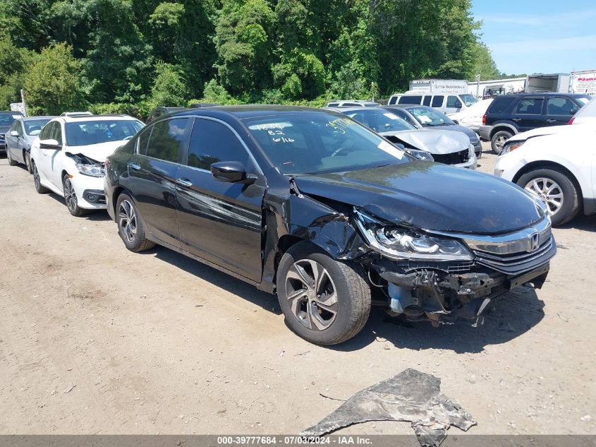 2016 HONDA ACCORD LX