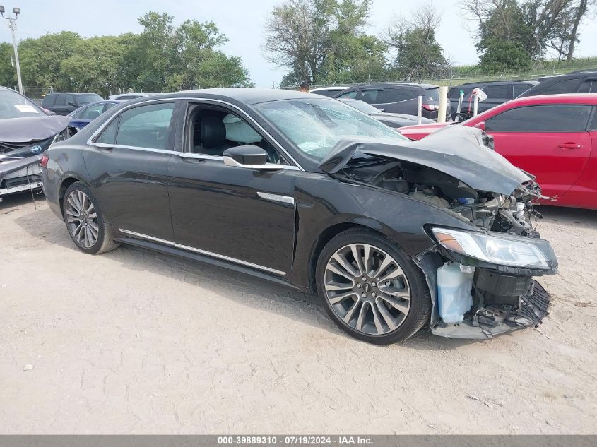 2017 LINCOLN CONTINENTAL SELECT