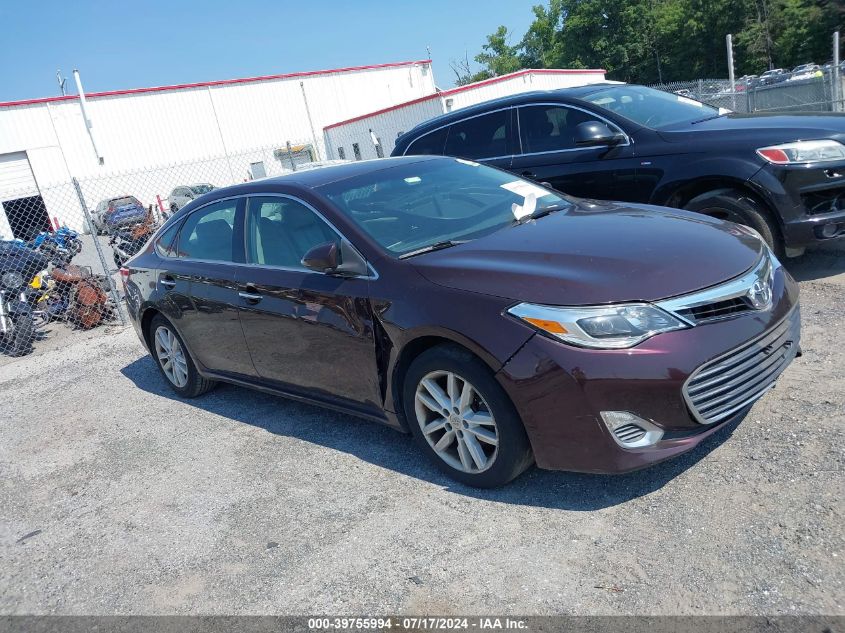 2013 TOYOTA AVALON XLE