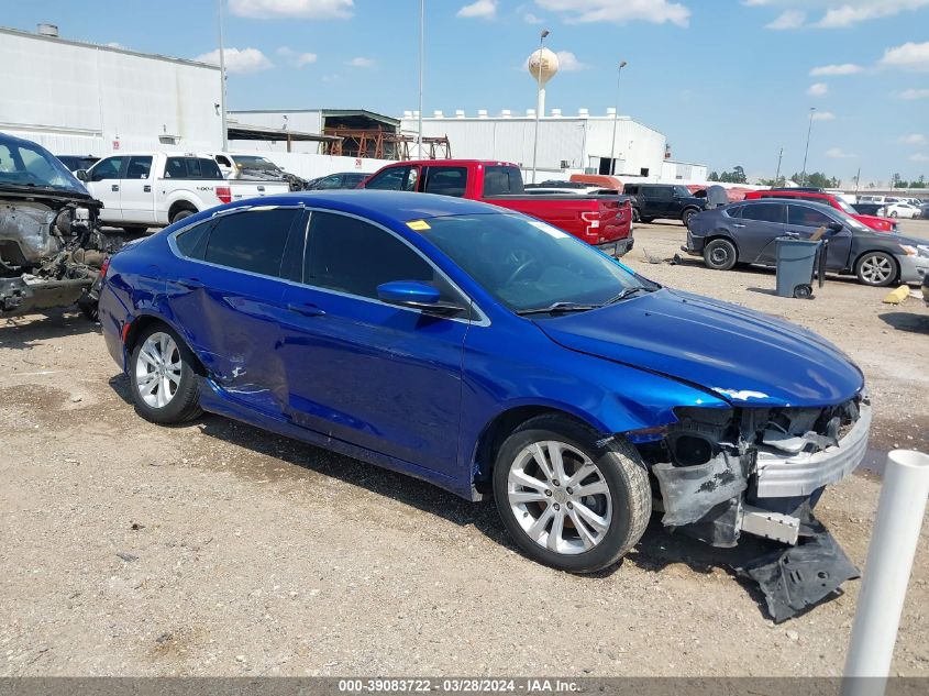 2016 CHRYSLER 200 LIMITED