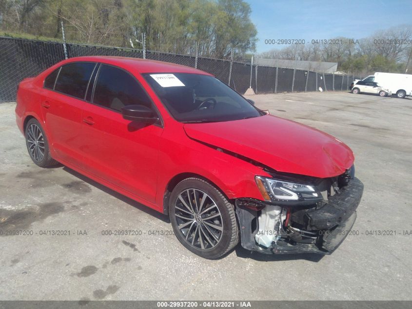 2016 VOLKSWAGEN JETTA 1.8T SPORT