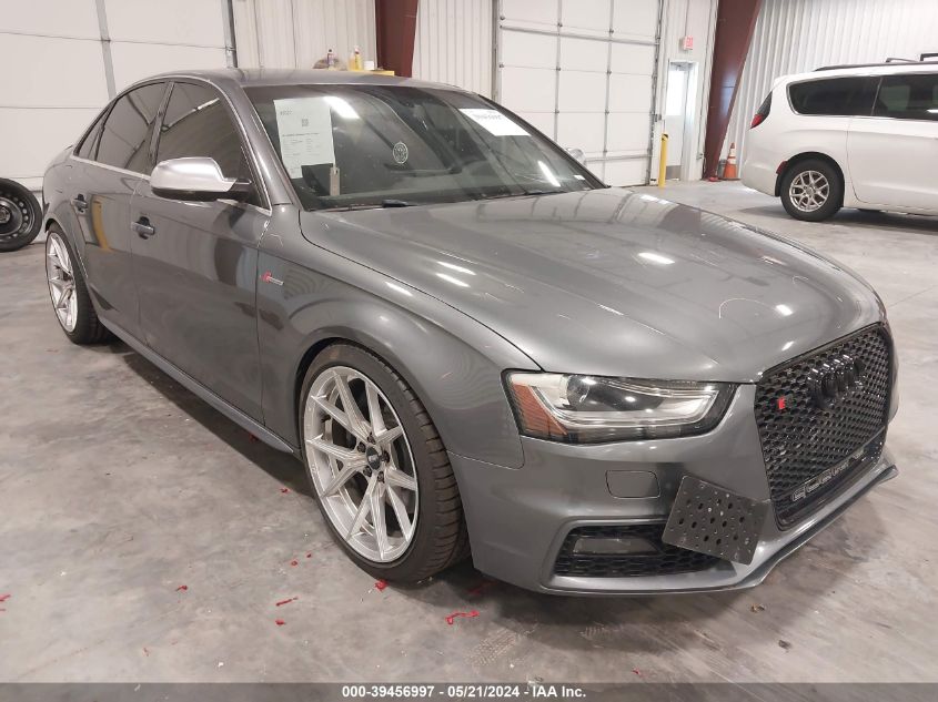 2014 AUDI S4 3.0T PREMIUM PLUS