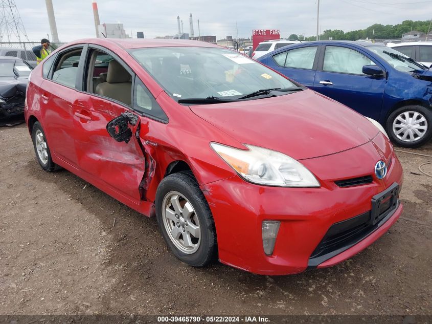 2012 TOYOTA PRIUS FOUR