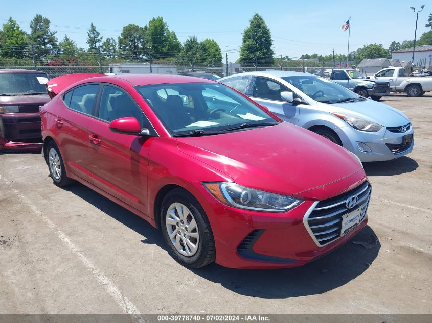 2017 HYUNDAI ELANTRA SE