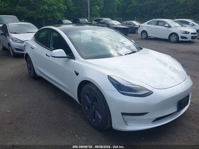 2023 TESLA MODEL 3 REAR-WHEEL DRIVE