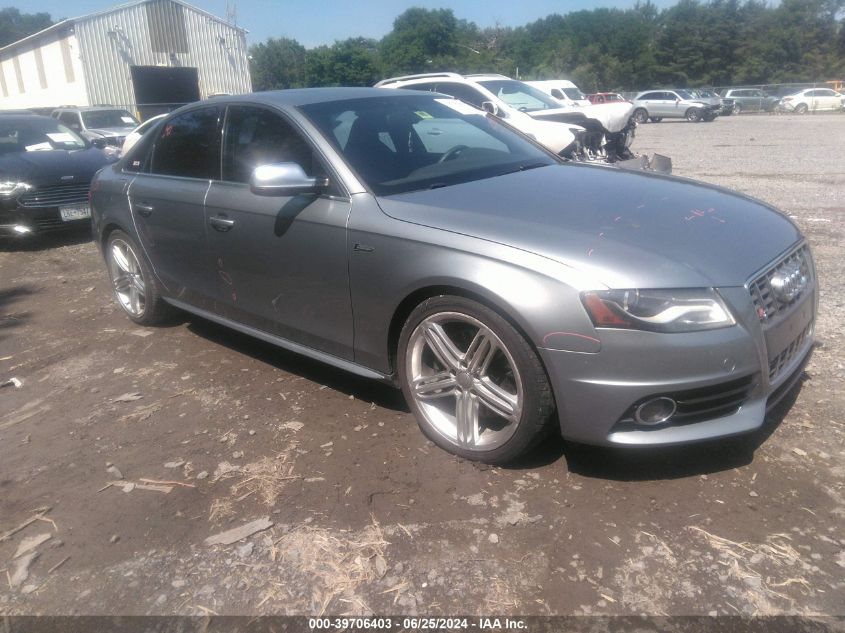 2011 AUDI S4 3.0 PREMIUM PLUS