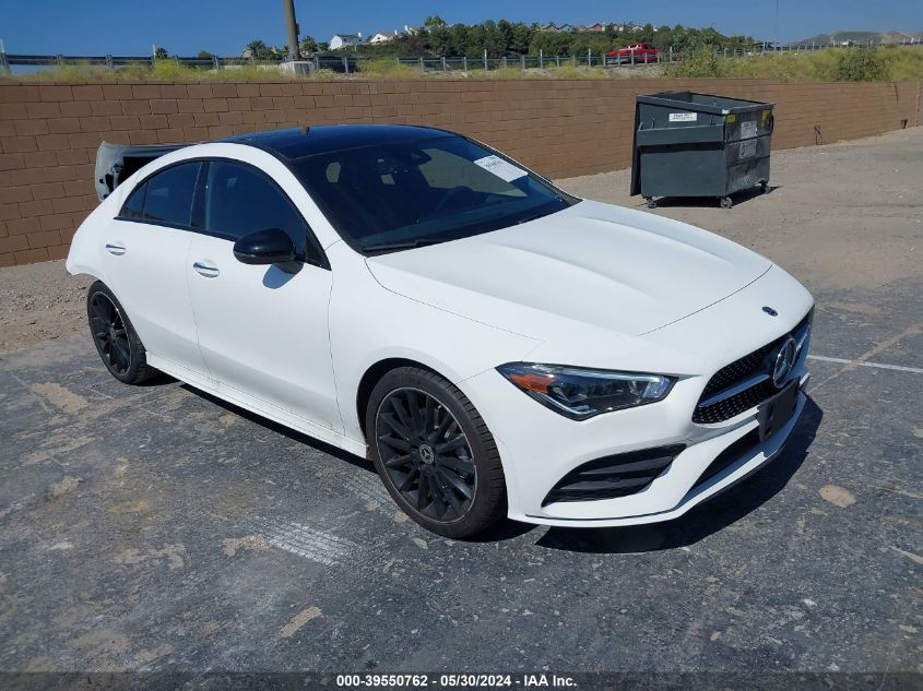 2022 MERCEDES-BENZ CLA 250 COUPE