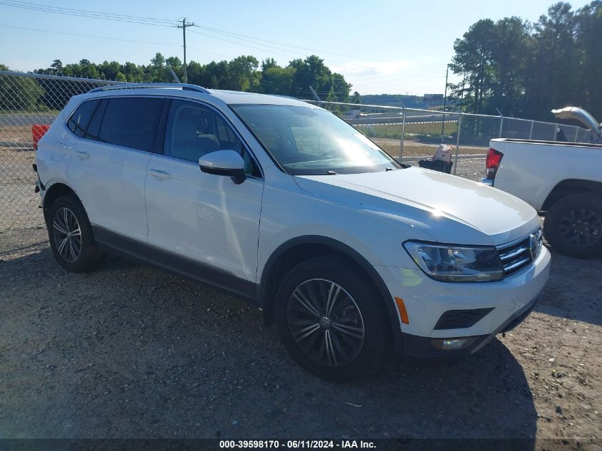 2019 VOLKSWAGEN TIGUAN 2.0T SE/2.0T SEL/2.0T SEL R-LINE/2.0T SEL R-LINE BLACK