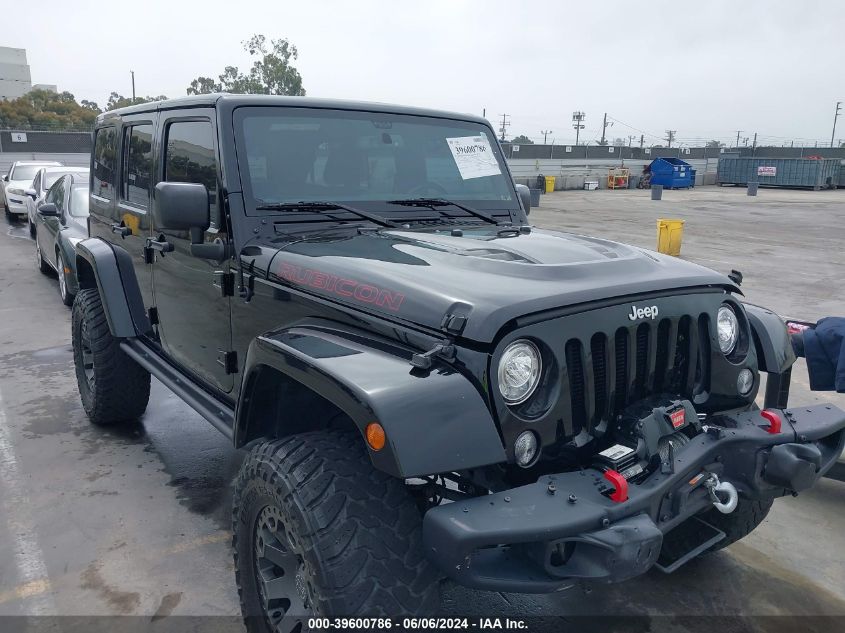 2017 JEEP WRANGLER UNLIMITED RUBICON HARD ROCK 4X4