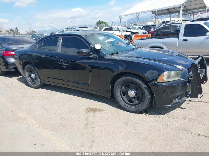 2012 DODGE CHARGER POLICE